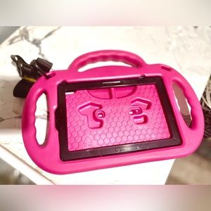 NWOT Supnice iPad 10th Generation Kids Pink CASE ONLY, iPad 10.9, Shoulder Strap